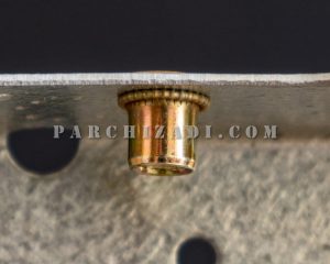 مهره پرچی ته بسته