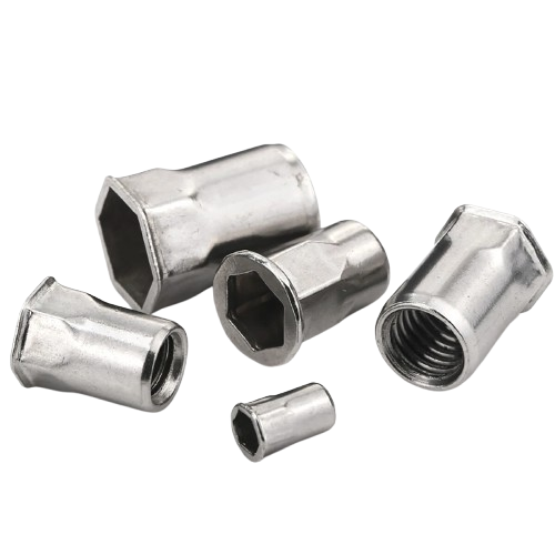 مهره پرچی شش گوشه سر خزینه