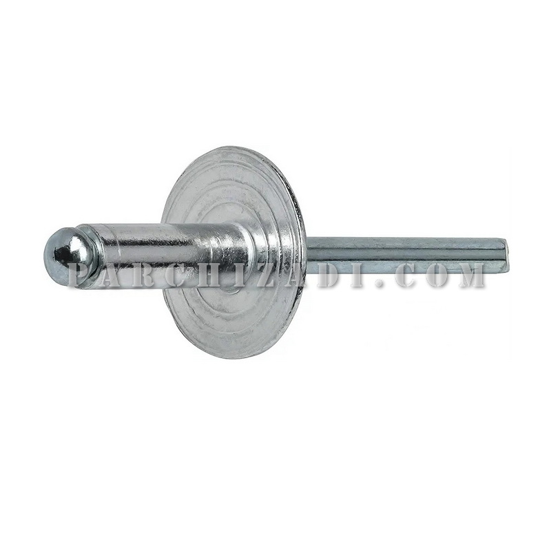 میخ پرچ سر پهن سایز 10×5