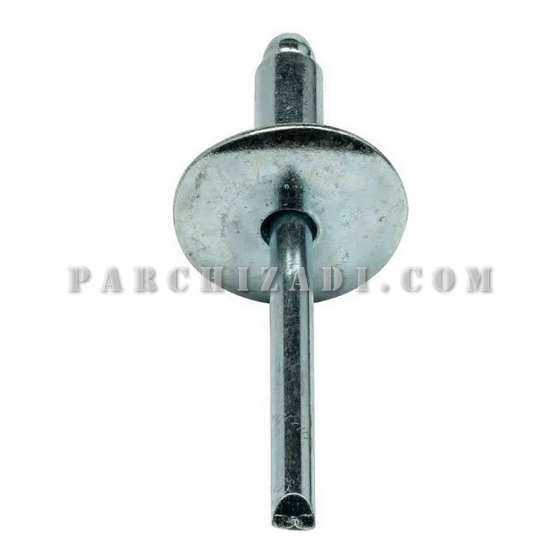 میخ پرچ سر پهن سایز 12×4
