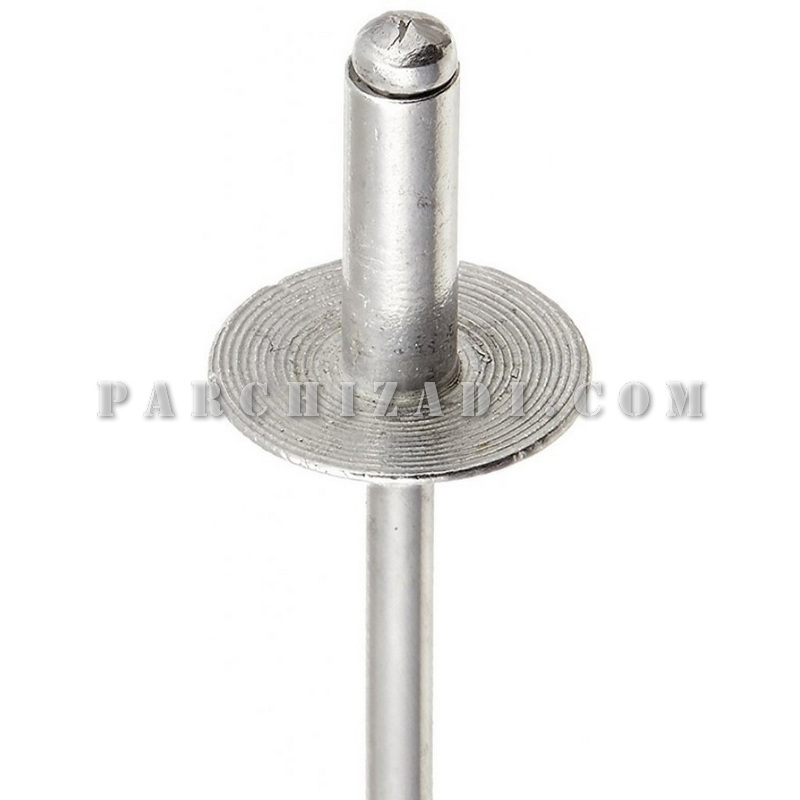 میخ پرچ سر پهن سایز 12×5
