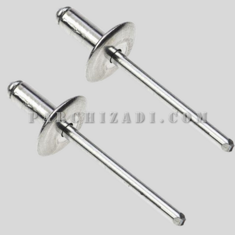 میخ پرچ سر پهن سایز 18×5
