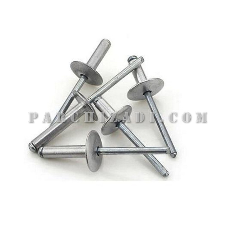 میخ پرچ سر پهن سایز 21×4