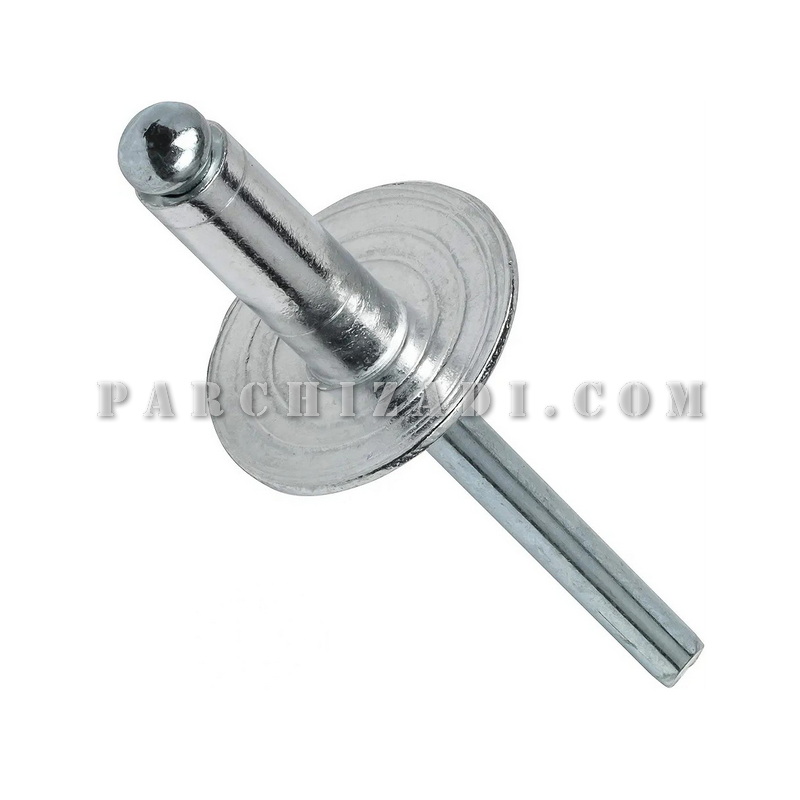 میخ پرچ سر پهن سایز 25×4