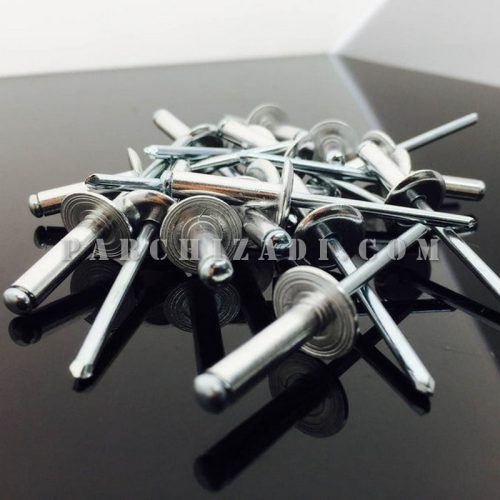 میخ پرچ سر پهن سایز 27×5