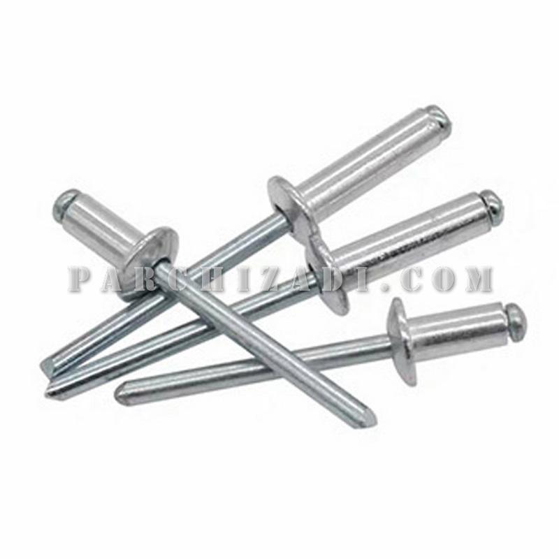 میخ پرچ فولادی ST سایز 12×3.2