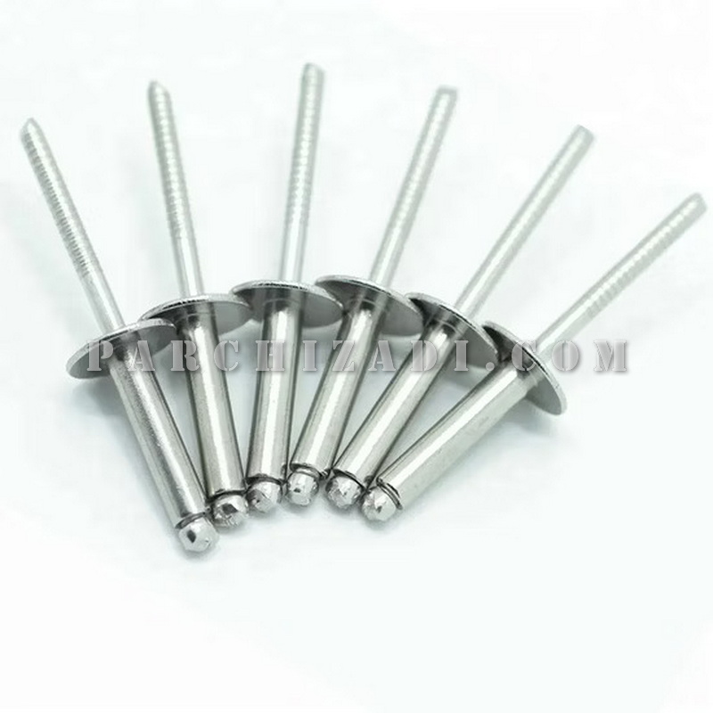 میخ پرچ فولادی ST سایز 16×6