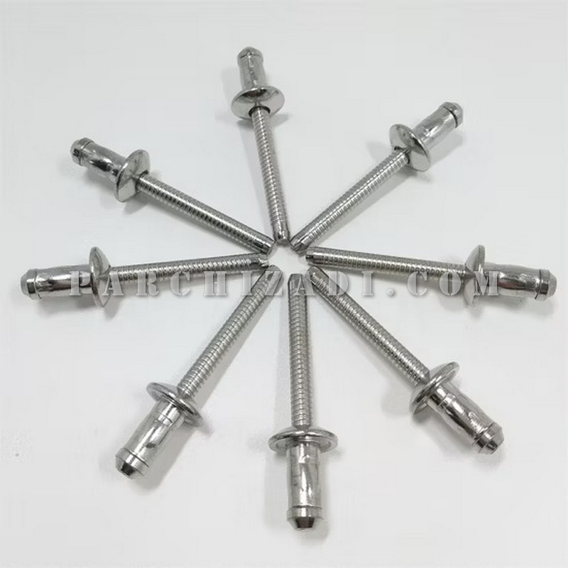 میخ پرچ فولادی ST سایز 20×6