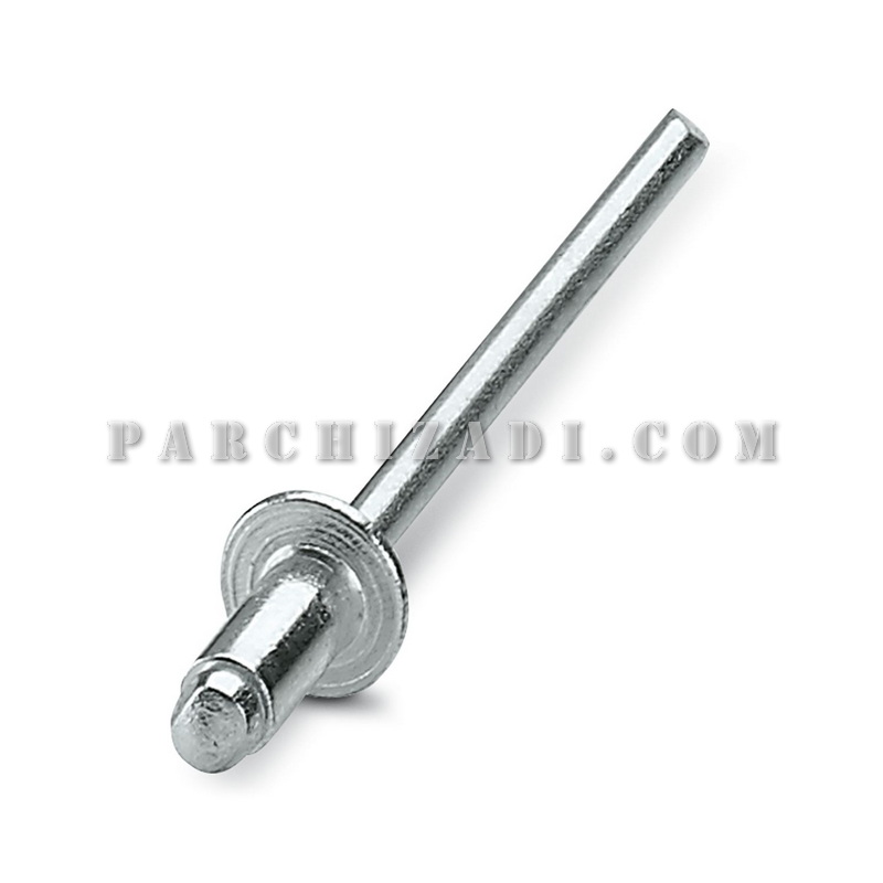 میخ پرچ فولادی قفل شونده MLK سایز 14.5×6.4