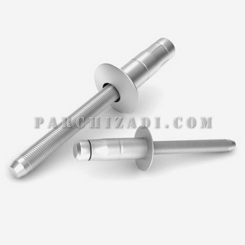 میخ پرچ فولادی MLK سایز 4.8 ×14.5
