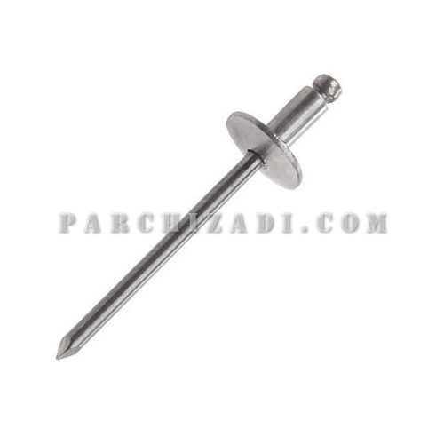میخ پرچ فولادی سر پهن سایز 5×30 میلی متر