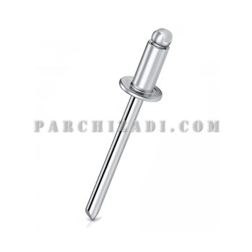 میخ پرچ آلومینیومی سایز 6 × 2.4 سانتی متر متحد پرچ