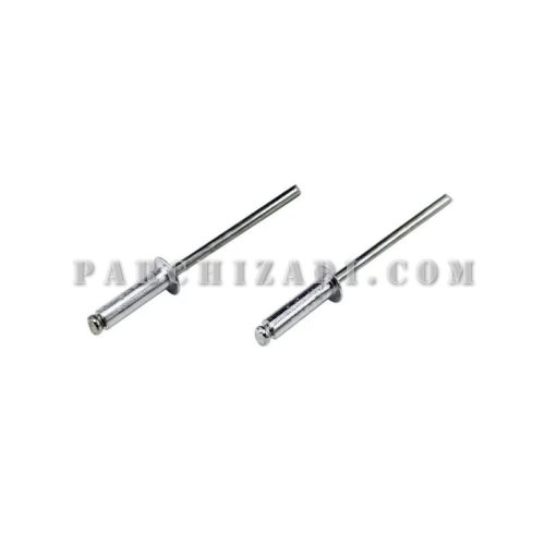 میخ پرچ سر عدسی آلومینیومی سایز 10 × 5 میلی‌ متر پرچ ساز