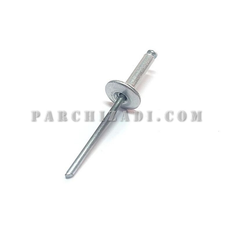 میخ پرچ سر عدسی آلومینیومی سایز 30 × 5 میلی‌ متر پرچ ساز